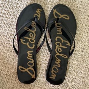 Patent leather Sam Edelman flat sandals